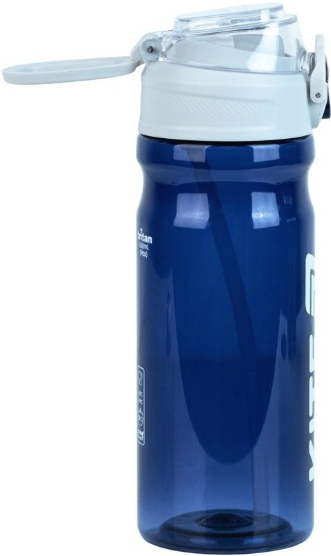 Пляшка для води Kite 630 мл, синьо-сіра (K26-1315-3) фото3