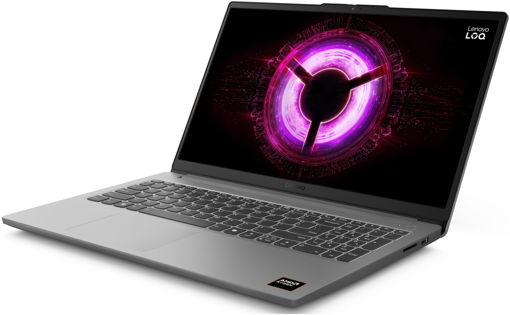 Ноутбук LENOVO LOQ 15ARP10E Luna Grey (83S000EPRA) фото3