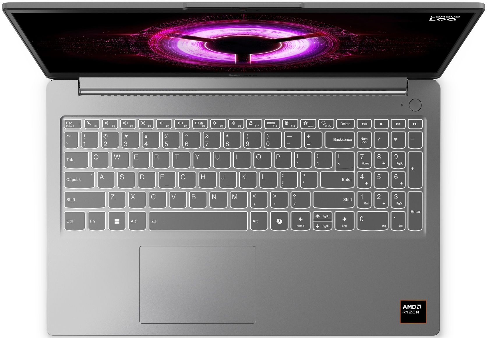 Ноутбук LENOVO LOQ 15ARP10E Luna Grey (83S000EPRA) фото4