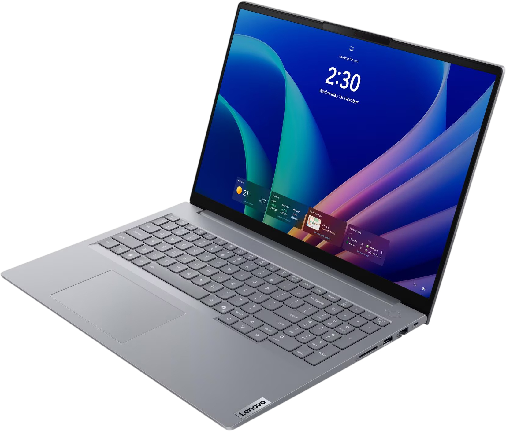 Ноутбук LENOVO ThinkBook 16 G9 IPL Arctic Grey (21UR002URA) фото3