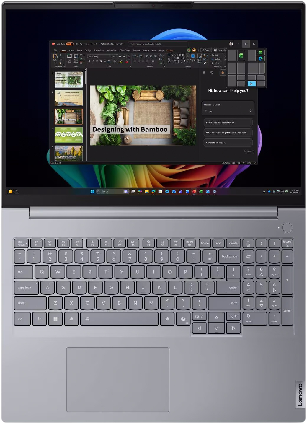 Ноутбук LENOVO ThinkBook 16 G9 IPL Arctic Grey (21UR002URA) фото9