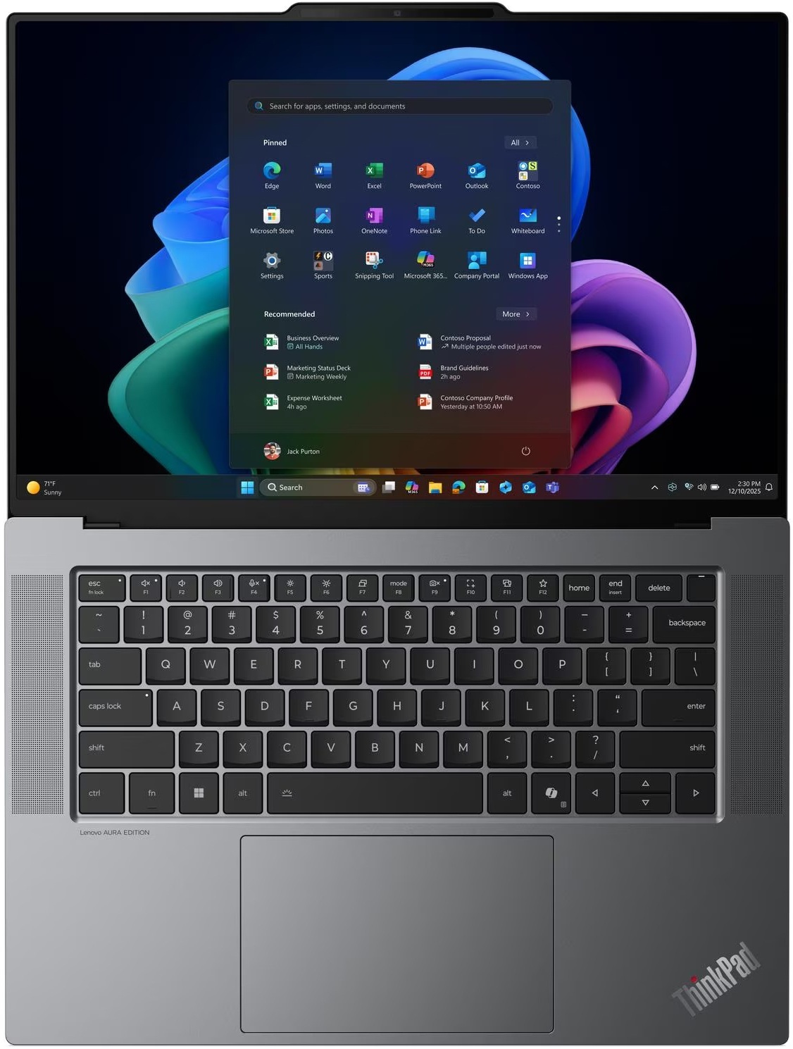 Ноутбук LENOVO ThinkPad X9-15p Gen 1 AE (21VV000FRA) фото