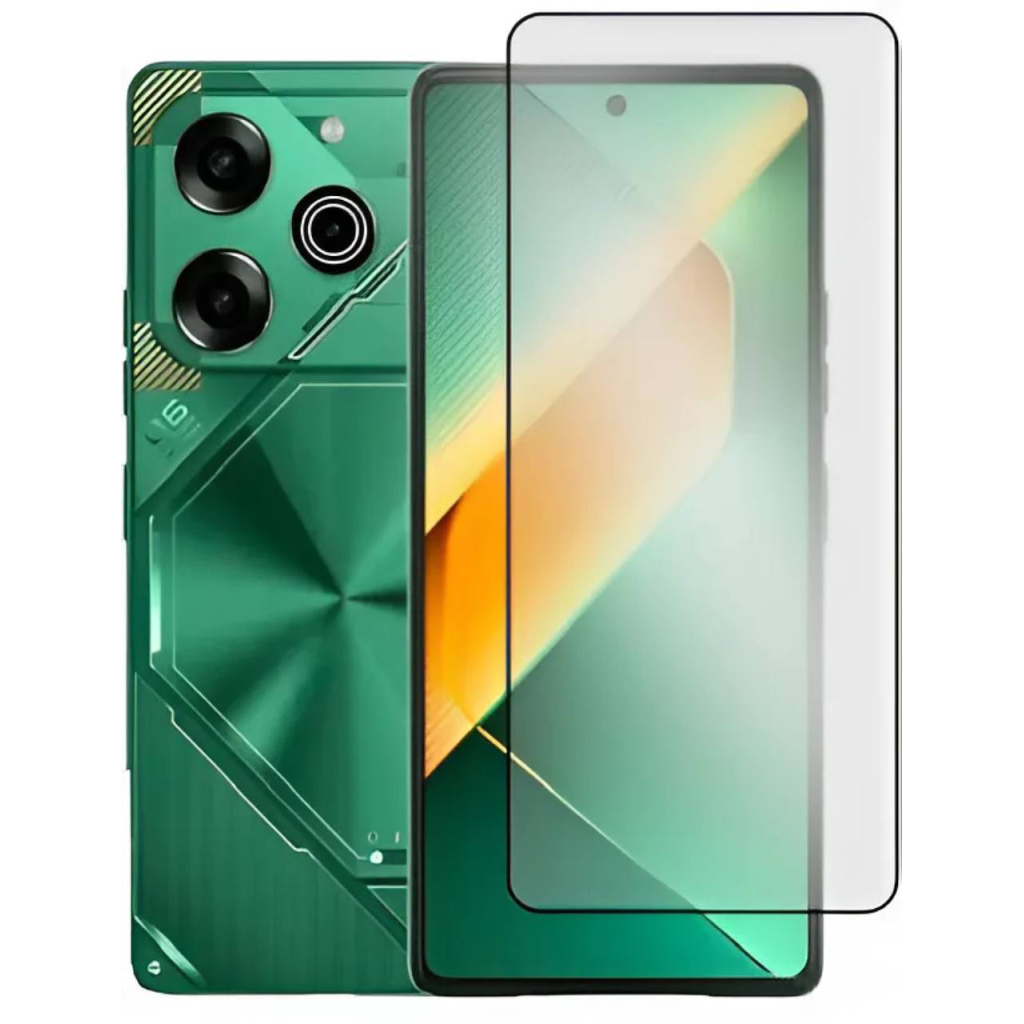 Защитное стекло BeCover для Tecno POVA 6 Neo (LI6) Black (711581) фото2