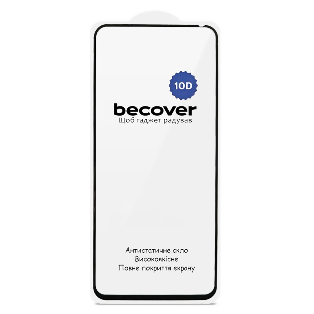 Защитное стекло BeCover для Tecno POVA 7 Neo (LJ6) 10D Black (714921) фото3