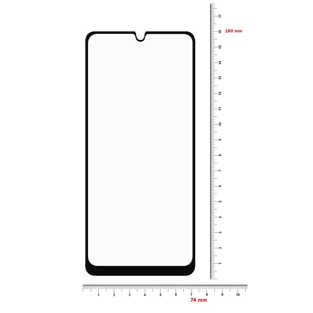 Захисне скло BeCover для Samsung Galaxy M22 SM-M225 Black (706907) фото2