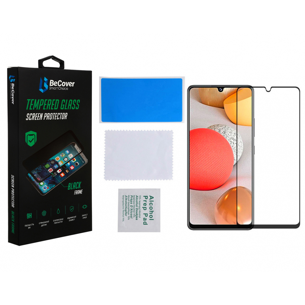 Захисне скло BeCover для Samsung Galaxy M22 SM-M225 Black (706907) фото3