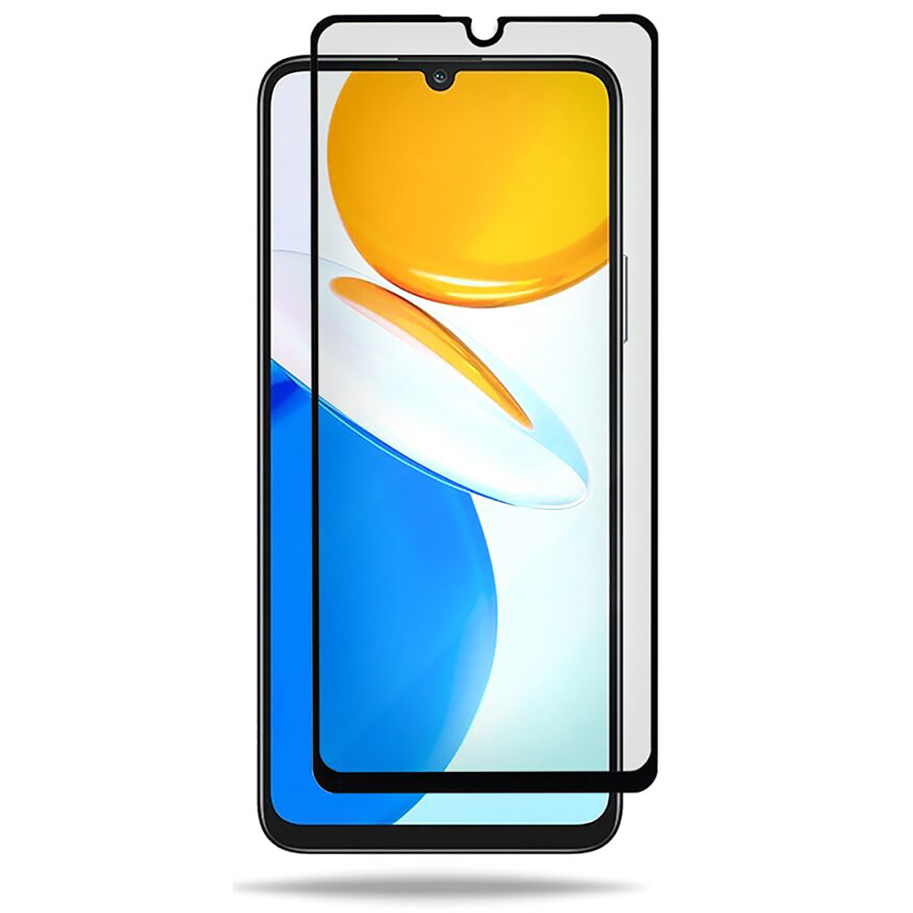 Защитное стекло BeCover для Honor X7/X7A Black (710104) фото2