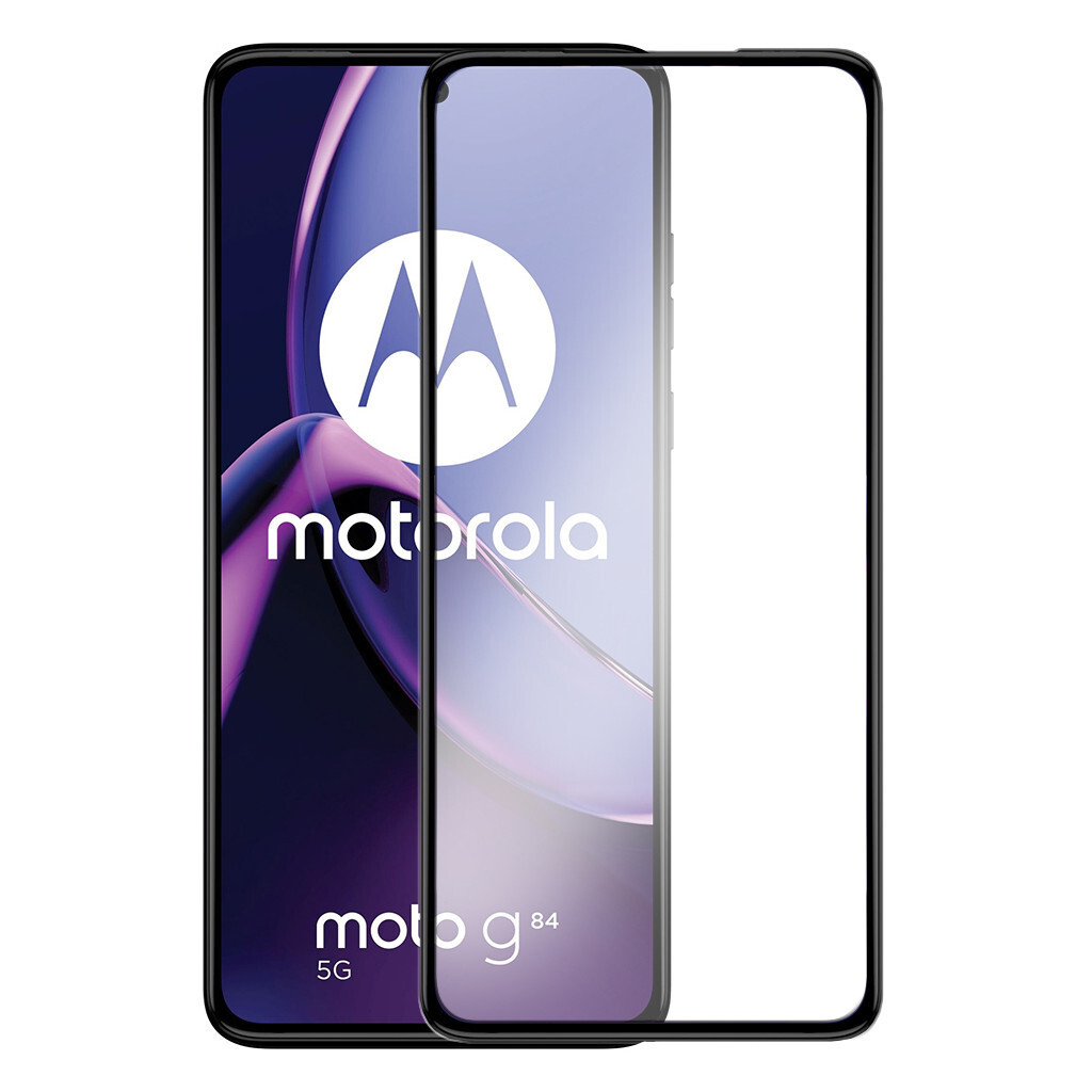 Захисне скло BeCover для Motorola Moto G84 Black (710108) фото2