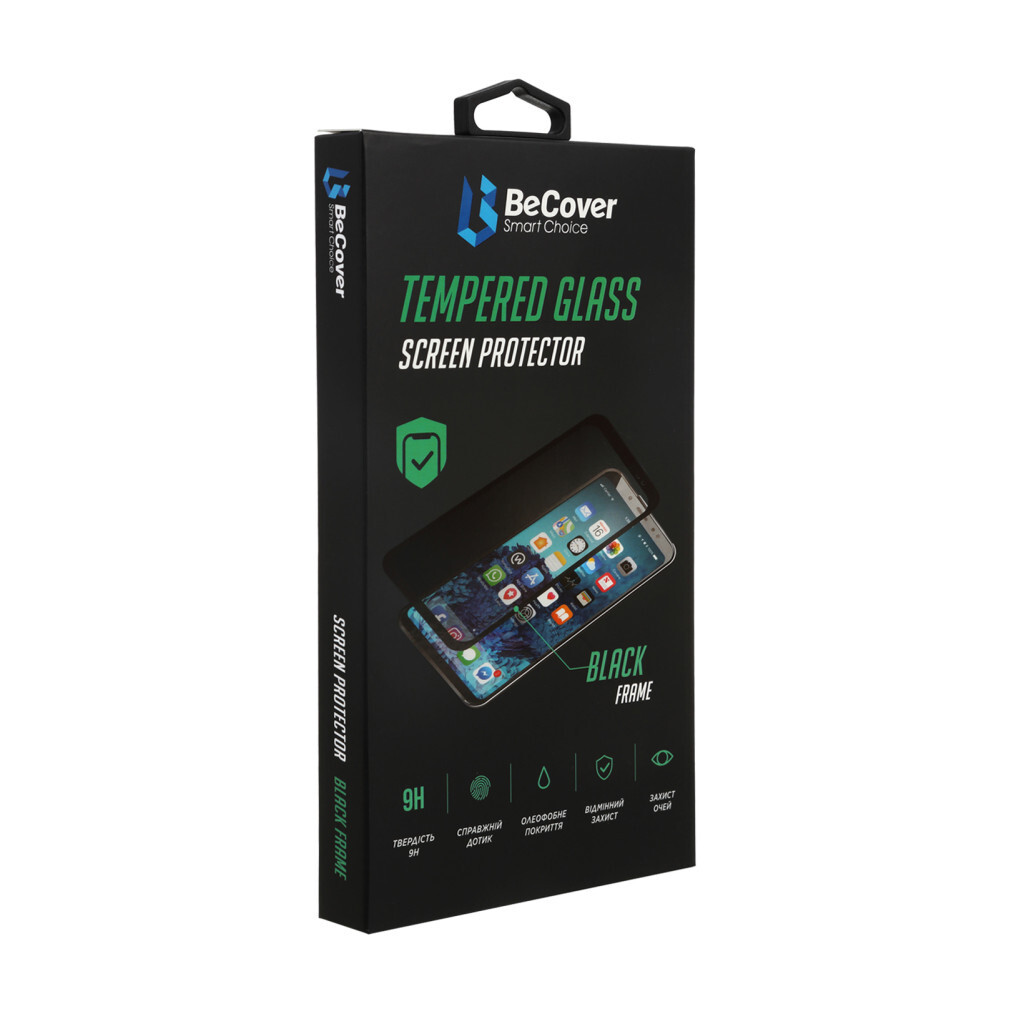 Защитное стекло BeCover для Ulefone Note 8 / Note 8P Black (707317) фото3