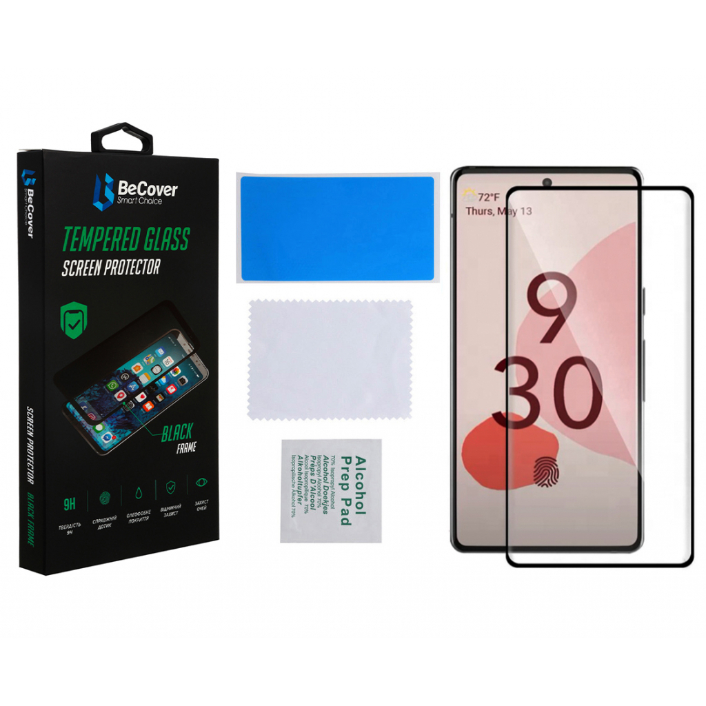Защитное стекло BeCover для Google Pixel 6 Black (707138) фото2