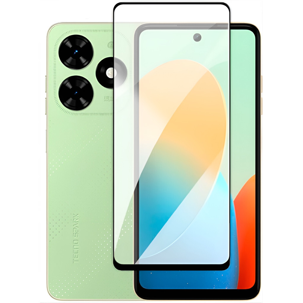Защитное стекло BeCover для Tecno Spark Go 2024 (BG6) Black (710484) фото2