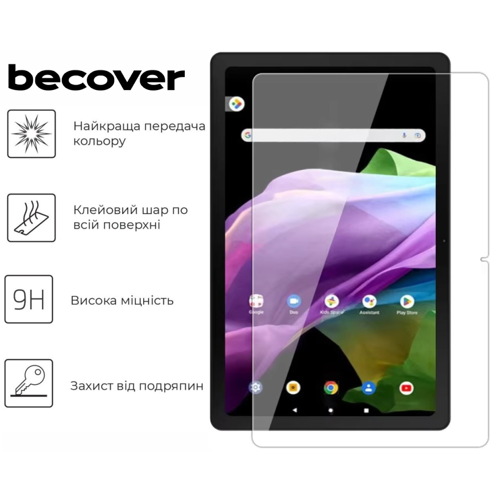 Защитное стекло BeCover для Acer ICONIA P10-21Q 10.4" (713127) фото3