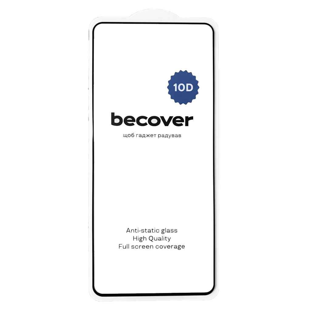 Защитное стекло BeCover для Realme C75 10D Black (713167) фото2