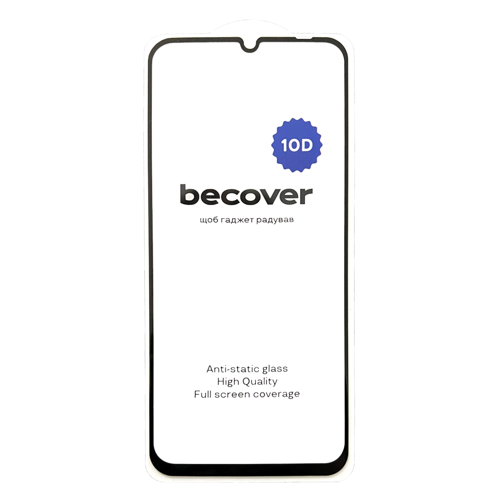 Защитное стекло BeCover для Realme Note 60/60X 10D Black (713169) фото2