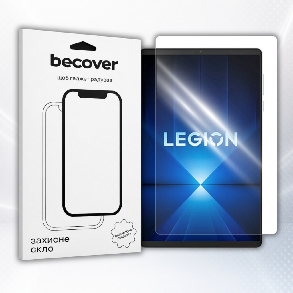 Защитное стекло BeCover для Lenovo Legion Y700 (Gen 5) 2026 8.8" (715913) фото2