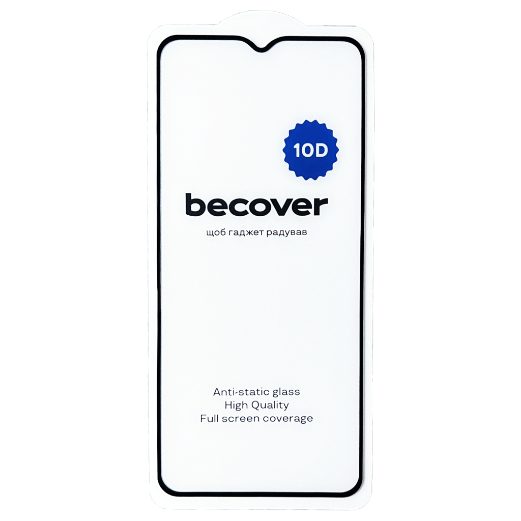 Защитное стекло BeCover для ZTE Blade A34 10D Black (712336) фото2