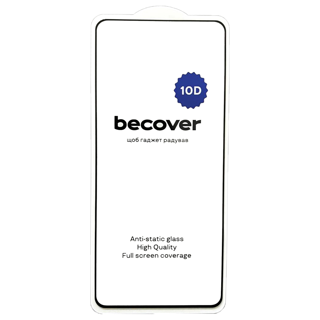 Защитное стекло BeCover для Realme 12 5G 10D Black (712342) фото2