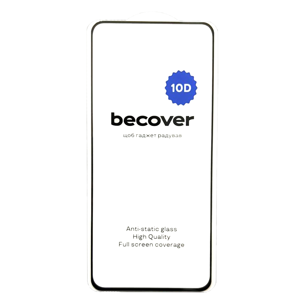 Защитное стекло BeCover для Realme 12 Plus 10D Black (712343) фото2