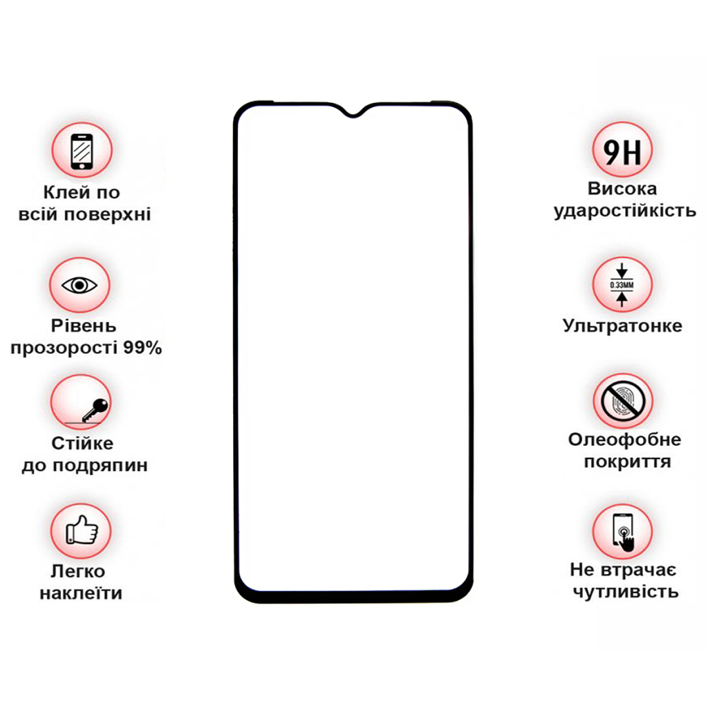 Защитное стекло BeCover для Ulefone Armor 21 Black (712133) фото3