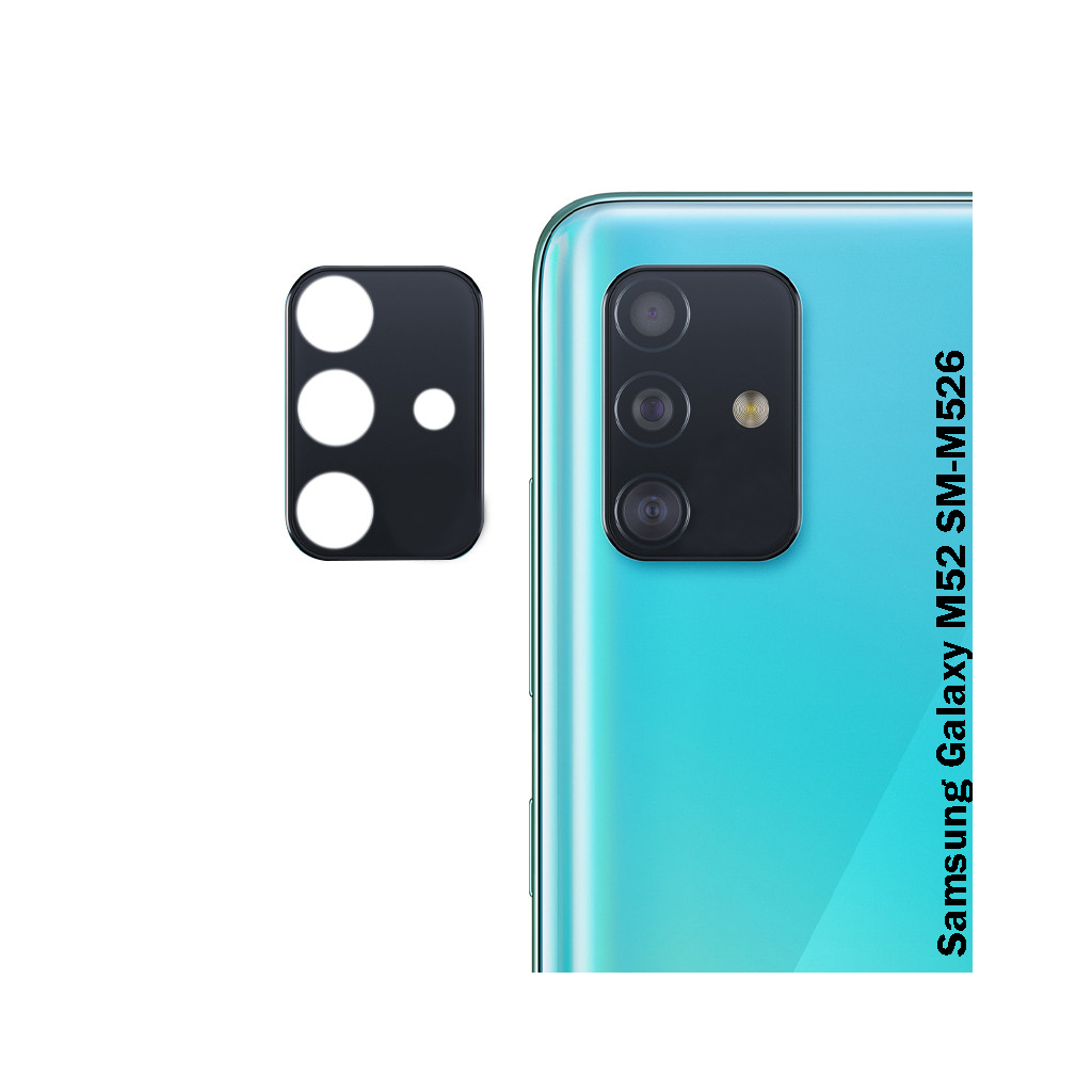 Захисне скло BeCover для камери Samsung Galaxy M52 SM-M526 Black (707030) фото2