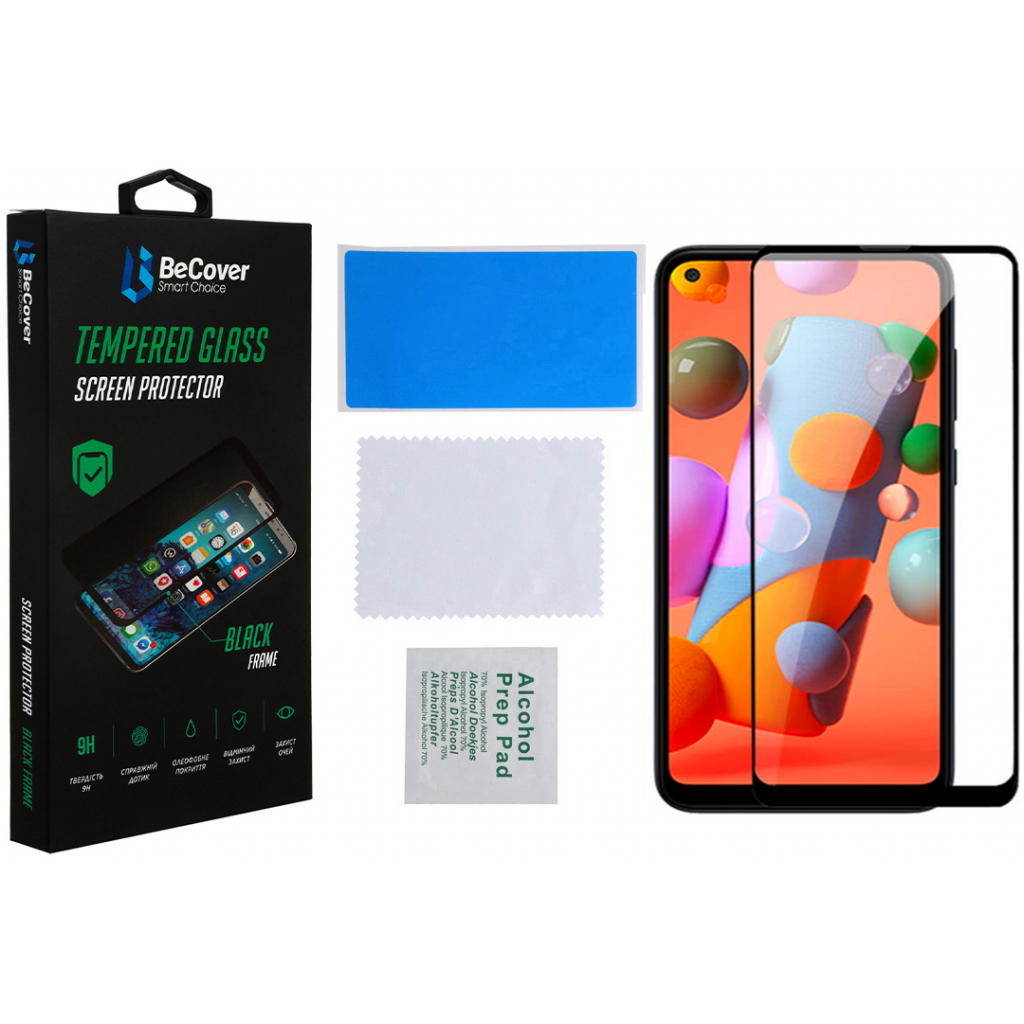 Захисне скло BeCover для Samsung Galaxy A21s SM-A217 Black (707338) фото2