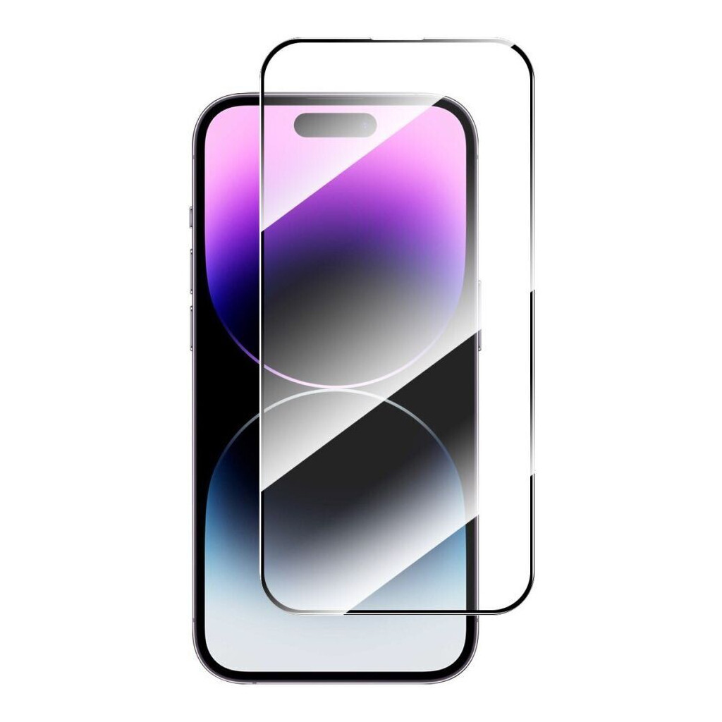 Захисне скло BeCover для Apple iPhone 15 Pro Black (710593) фото2