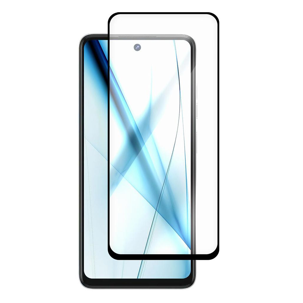 Захисне скло BeCover для Tecno Spark 20 Pro (KJ6) Black (710653) фото