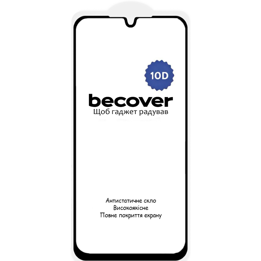 Защитное стекло BeCover для Samsung Galaxy A26 SM-A266 10D Black (712888) фото2