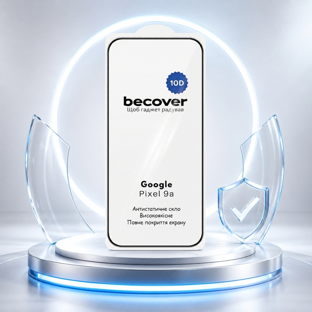 Захисне скло BeCover для Google Pixel 9a 10D Black (715715) фото5
