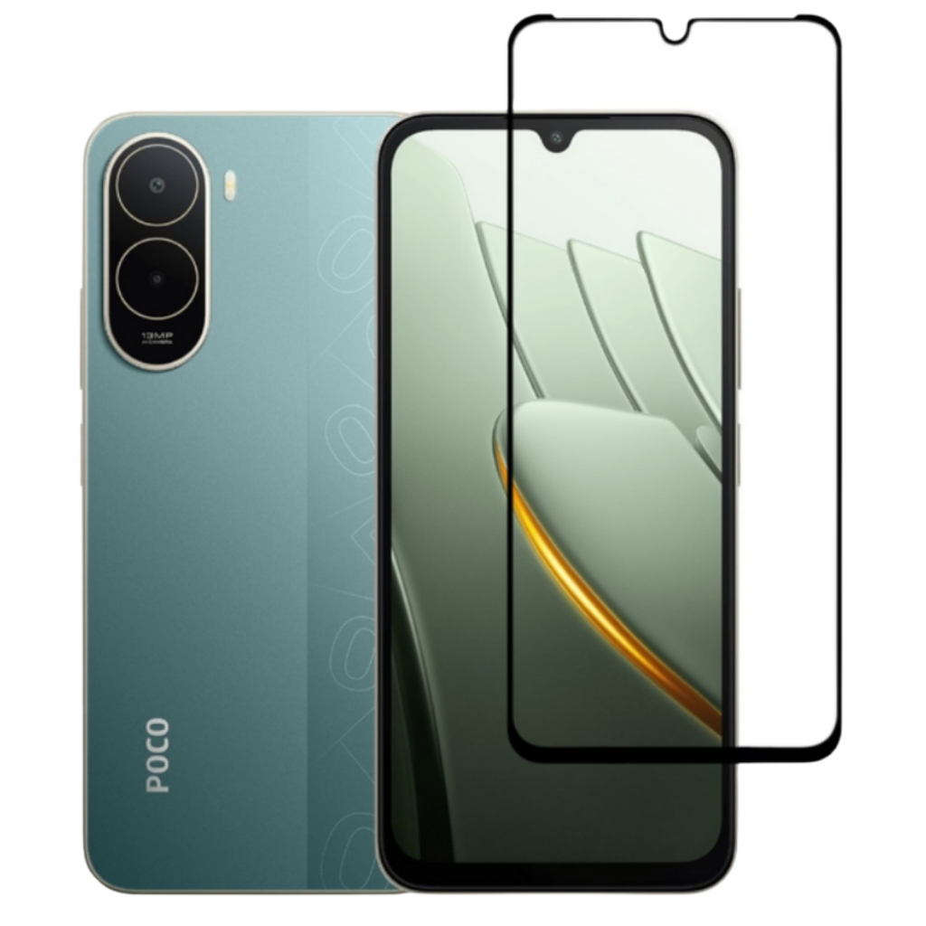 Защитное стекло BeCover для Poco C81 Pro Black (716115) фото