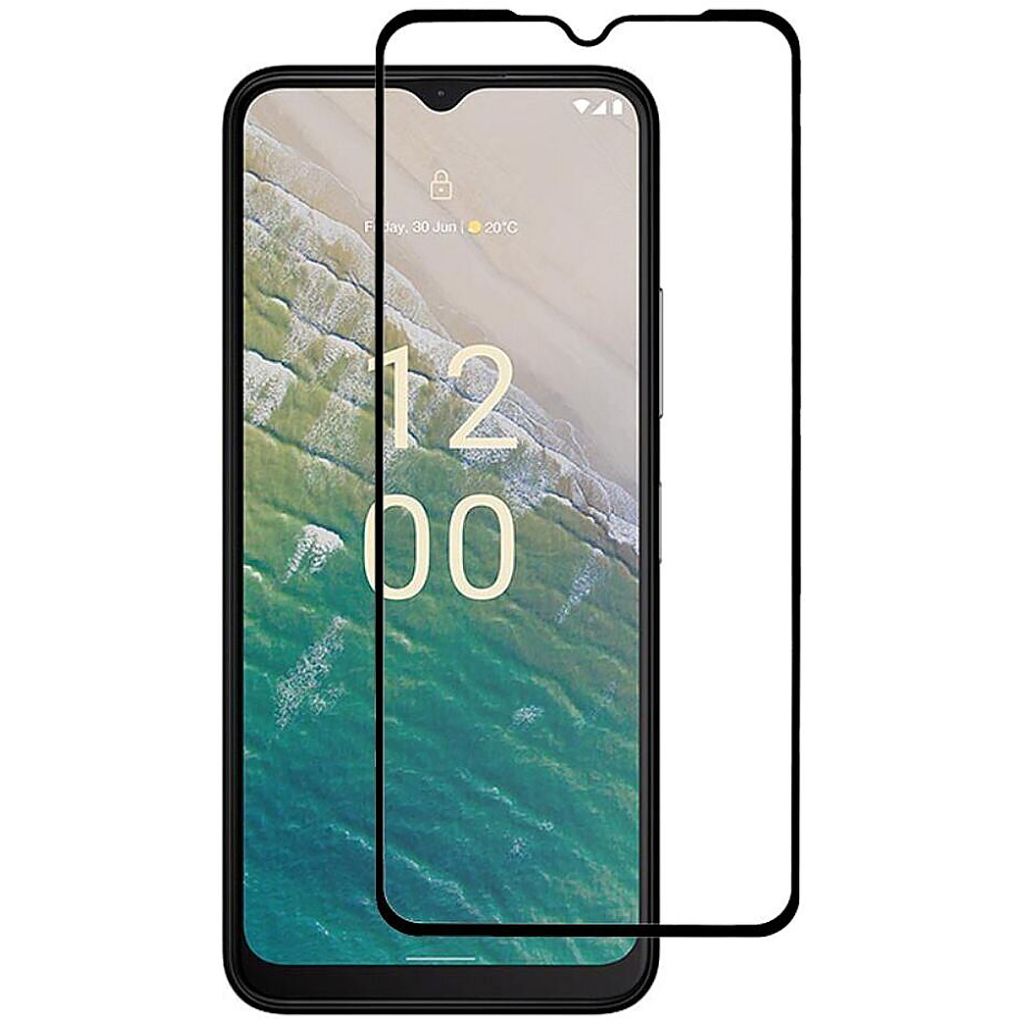 Защитное стекло BeCover для Nokia C32 Black (709739) фото2