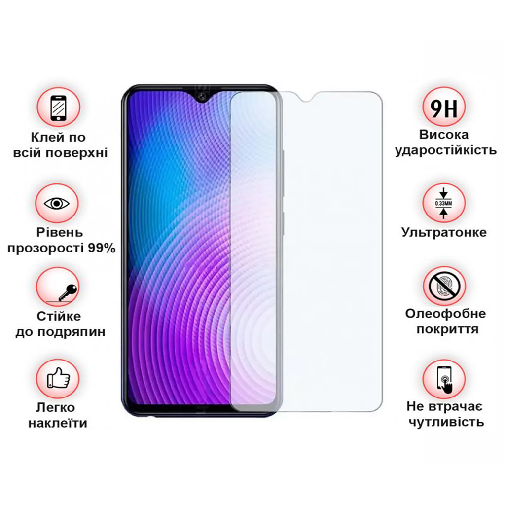 Защитное стекло BeCover для Tecno Spark 10C (KI5k) 3D Crystal Clear Glass (709748) фото4