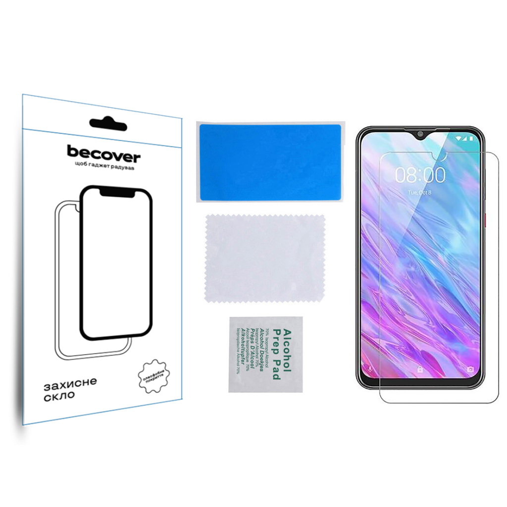 Защитное стекло BeCover для ZTE Blade L220 3D Crystal Clear Glass (709759) фото3