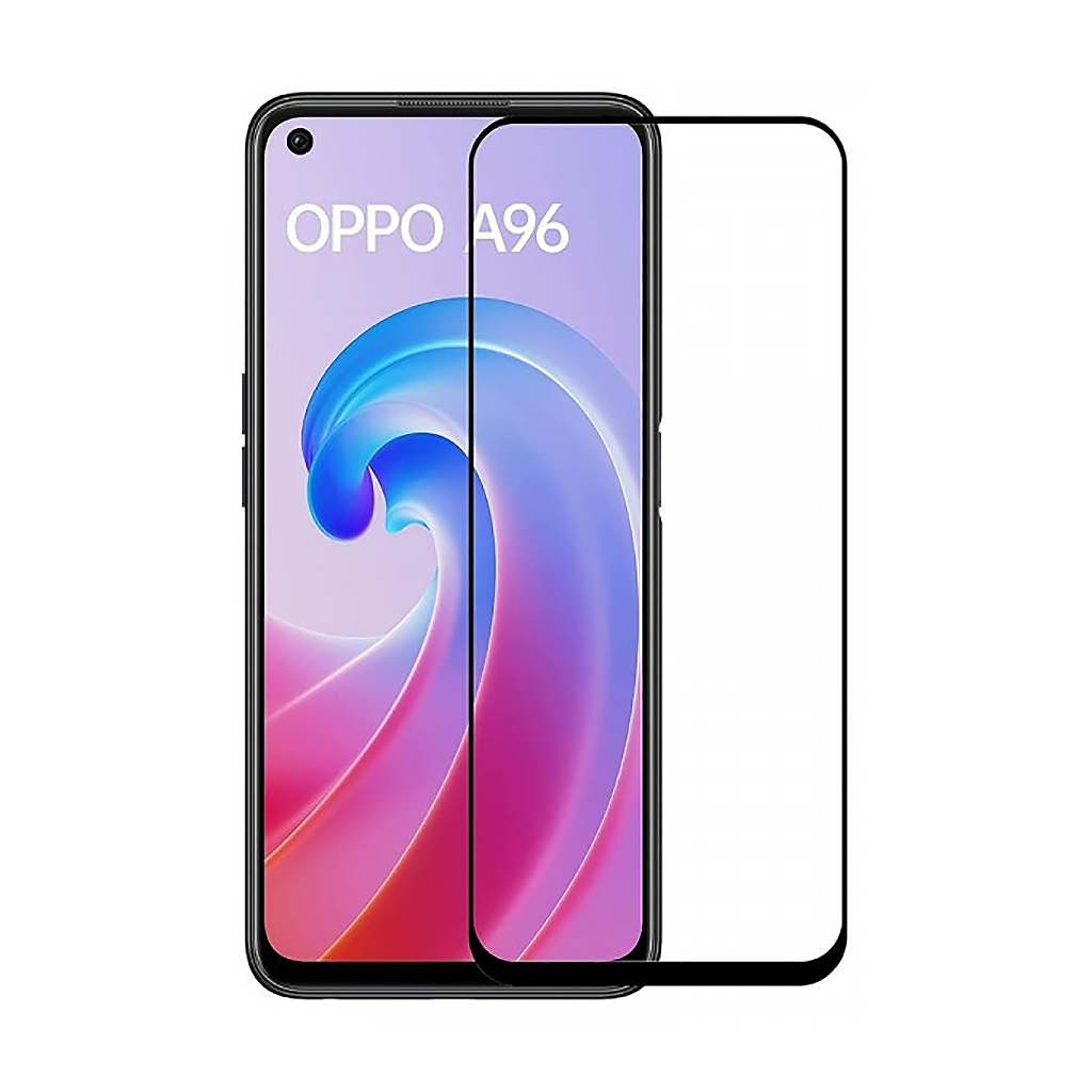 Защитное стекло BeCover для Oppo A96 Black (709770) фото2