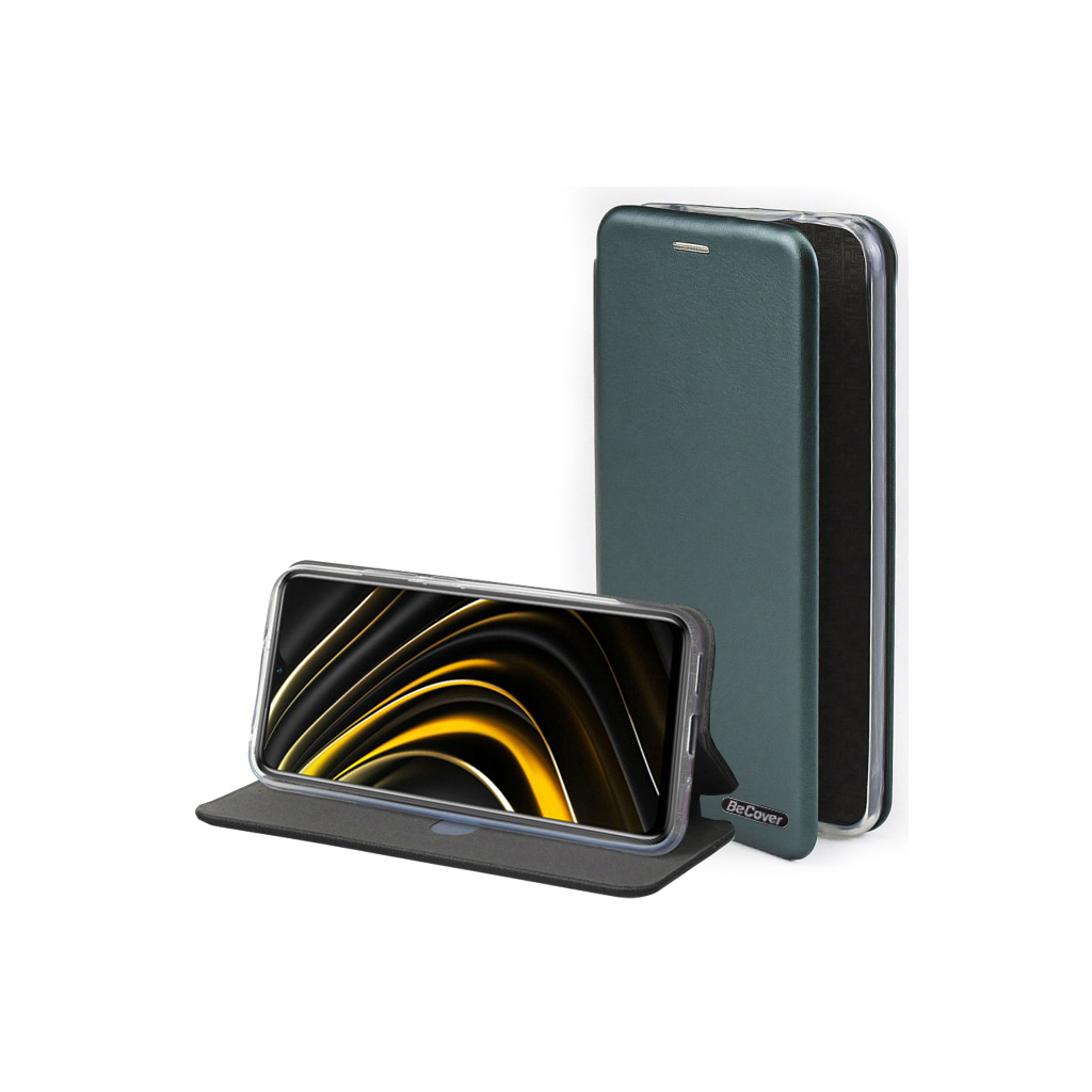 Чохол-книжка BeCover Exclusive для Motorola Moto E13 Dark Green (709006) фото