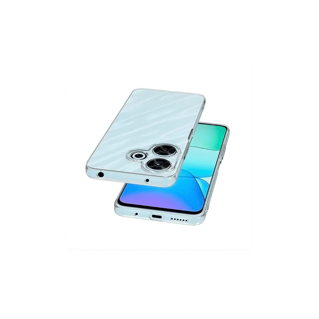 Силіконовий чохол BeCover для Xiaomi Redmi 13 Transparancy (711547) фото3