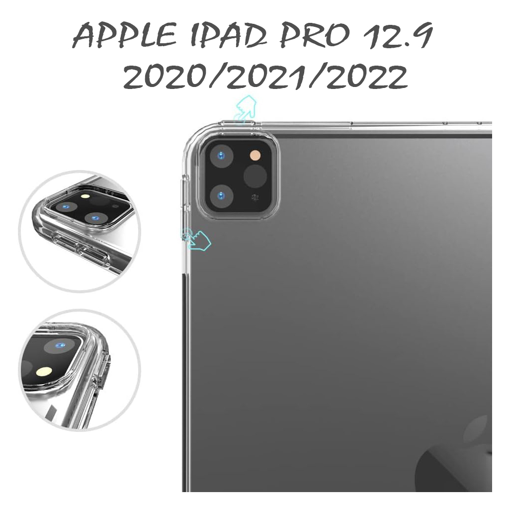 Чохол-накладка Transparancy BeCover для Apple iPad Pro 12.9 2020/2021/2022 (711681) фото5