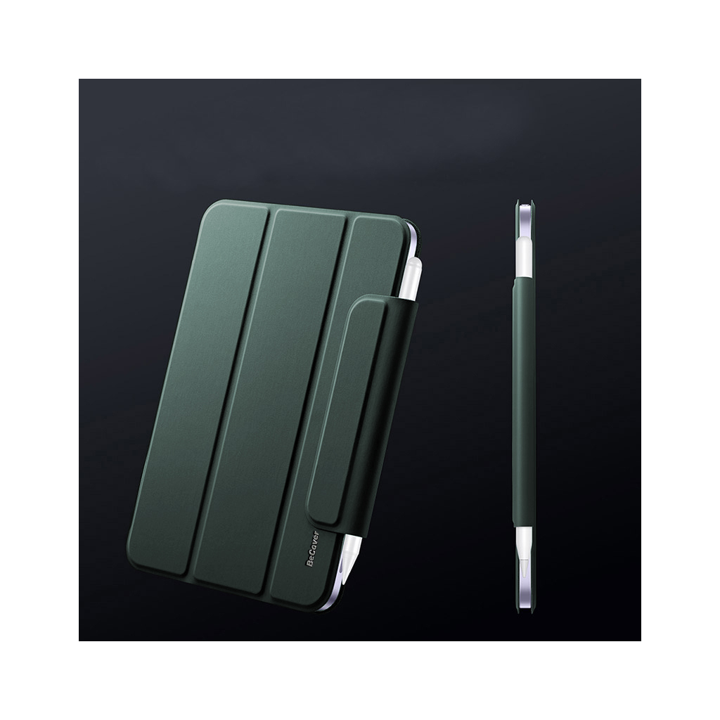 Чохол-книжка Magnetic Buckle BeCover для Apple iPad mini 6 2021 Dark Green (706826) фото4