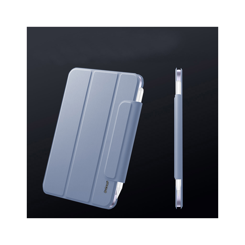 Чохол-книжка Magnetic Buckle BeCover для Apple iPad mini 6 2021 Light Blue (706828) фото4