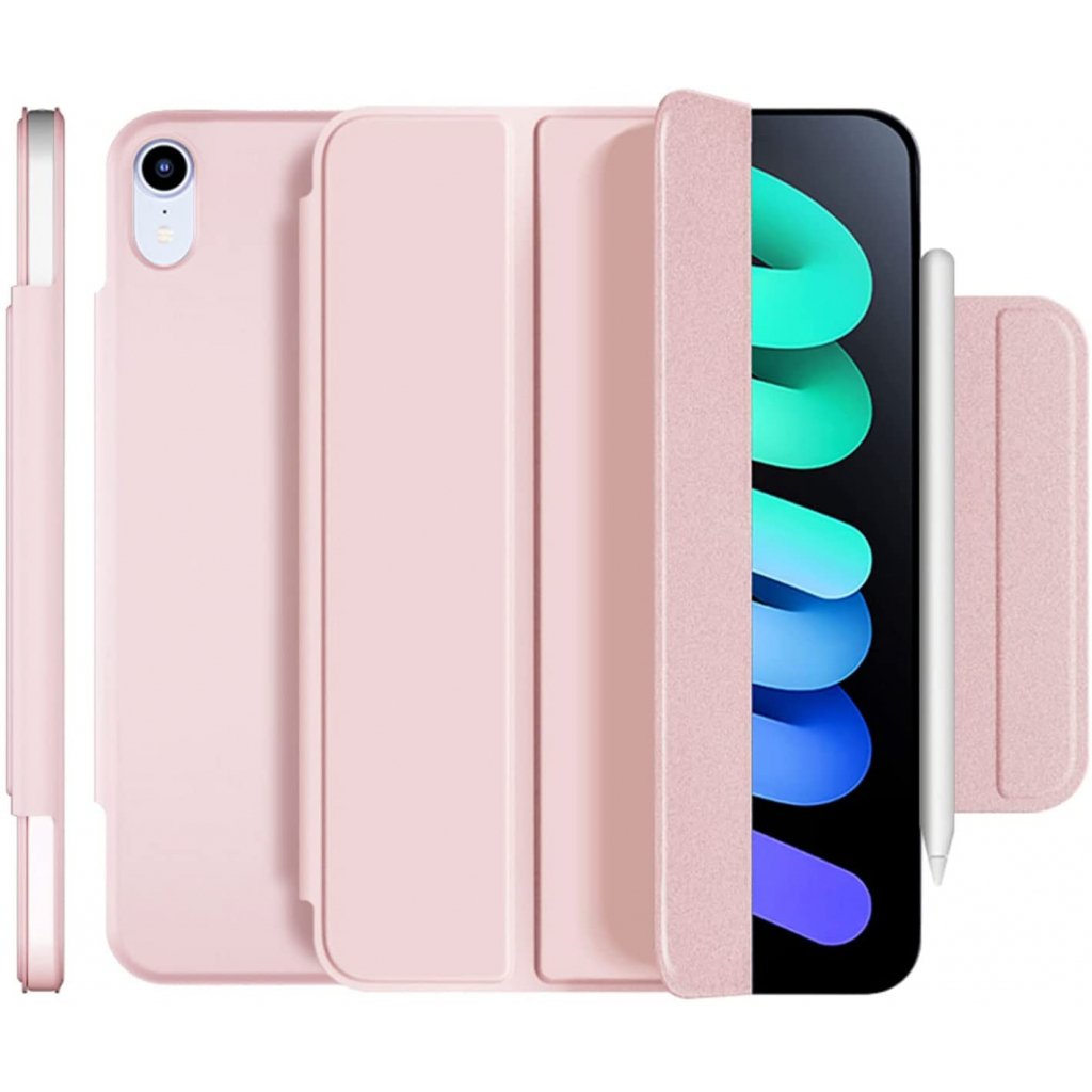 Чохол-книжка Magnetic Buckle BeCover для Apple iPad mini 6 2021 Pink (706829) фото2