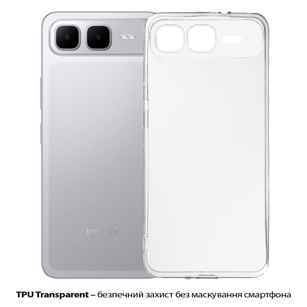 Силіконовий чохол BeCover для Infinix Smart 10 Plus (X6725B) Transparancy (713765) фото