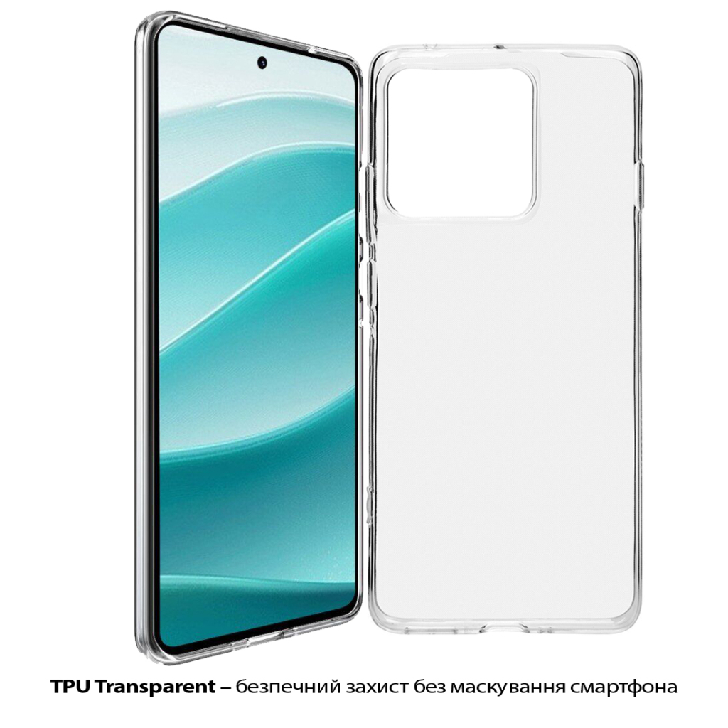 Силіконовий чохол BeCover для Motorola Edge 60 Transparancy (713771) фото2