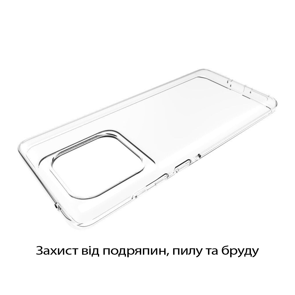 Силіконовий чохол BeCover для Motorola Edge 60 Fusion Transparancy (713773) фото