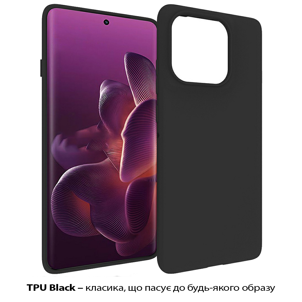Силіконовий чохол BeCover для Motorola Edge 60 Pro Black (713774) фото2
