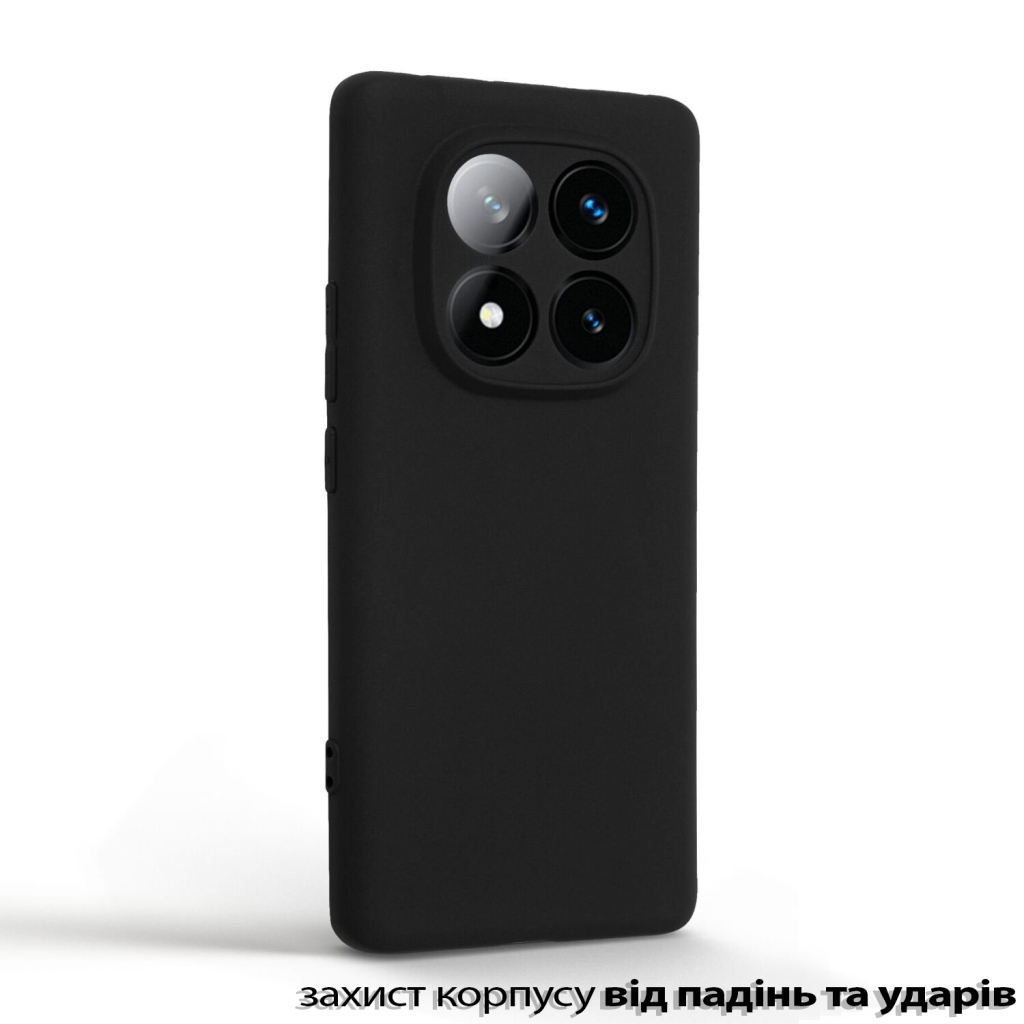 Силіконовий чохол BeCover для Poco X7 Black (713777) фото3