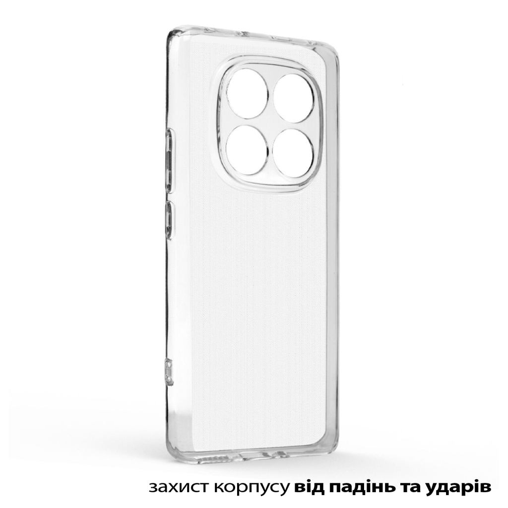 Силіконовий чохол BeCover для Poco X7 Transparancy (713778) фото3