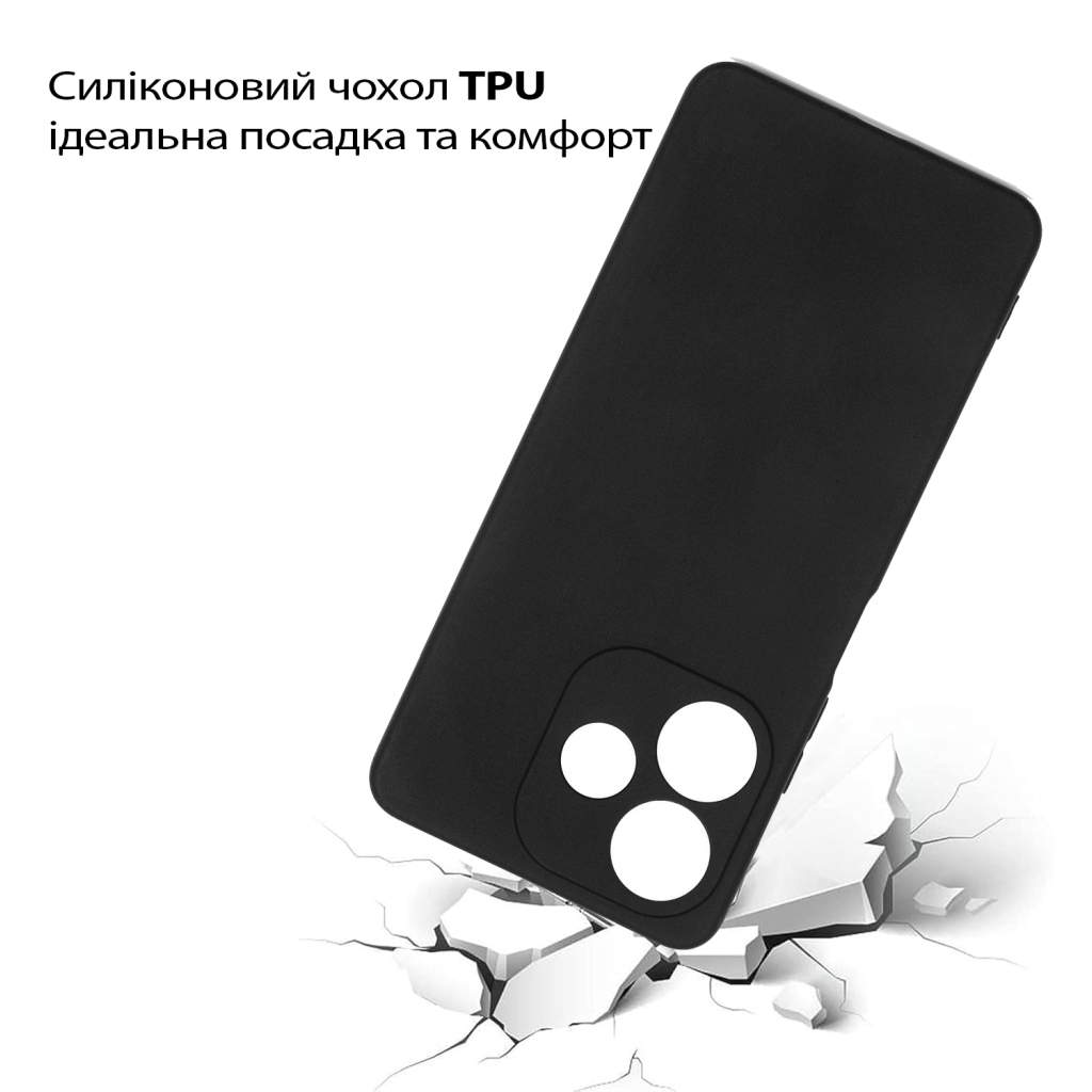 Силіконовий чохол BeCover для Oppo A5 Pro 4G/5G Black (713786) фото3