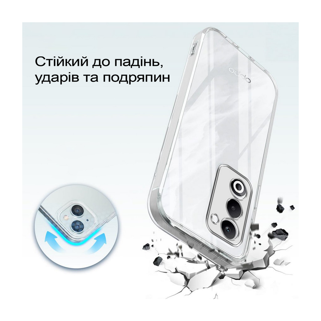 Силіконовий чохол BeCover для Oppo A5 2025 4G/5G Transparancy (713882) фото