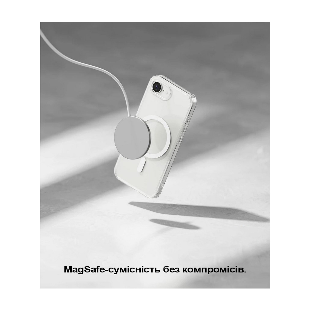Чохол-накладка BeCover Space Case (MagSafe) для Apple iPhone 16e Transparancy (713884) фото3
