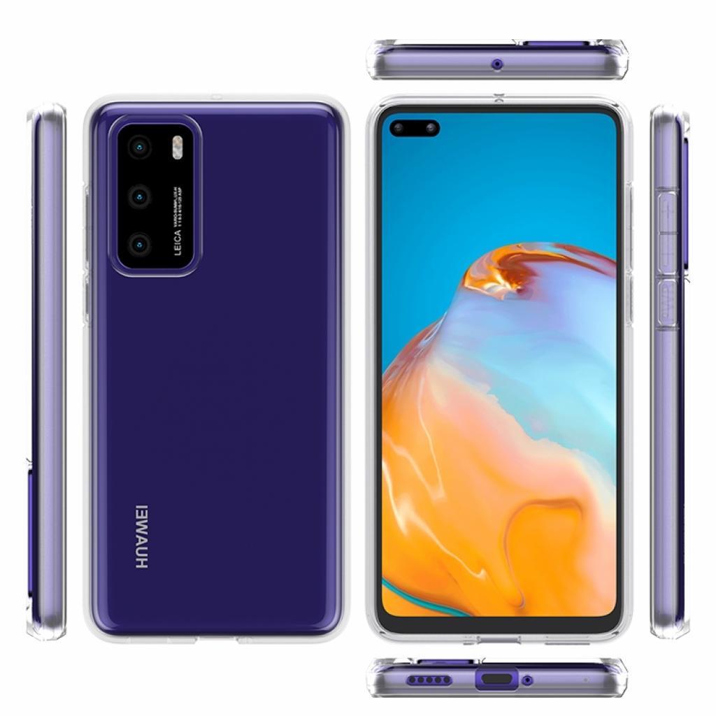 Силіконовий чохол BeCover для Huawei P40 Transparancy (704867) фото4